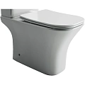 Чаша напольного унитаза Ceramica Nova ALFA Rimless CN9002-B белый с сиденьем Чаша напольного унитаза Ceramica Nova ALFA Rimless CN9002-B белый с сиденьем