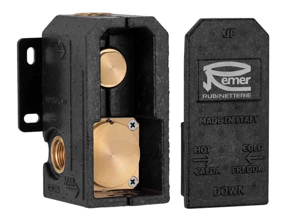 Скрытая часть смесителя Remer на 1-2 выхода RRBOX — Изображение 1