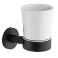 Стакан Remer Guest GS15NO, черный матовый Стакан Remer Guest GS15NO, черный матовый