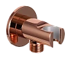 Шланговое подключение Remer 337MRL, медь глянцевая