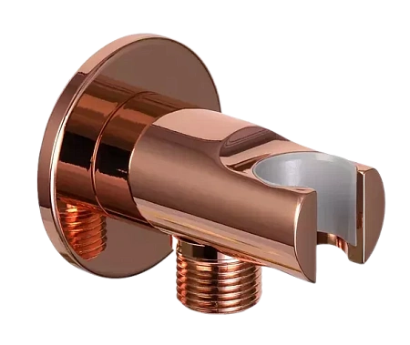 Шланговое подключение Remer 337MRL, медь глянцевая Шланговое подключение Remer 337MRL, медь глянцевая