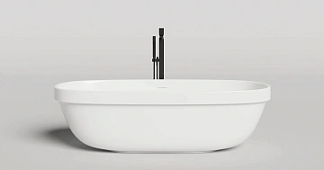 Ванна отдельностоящая Salini GRECA IN 180x80 104821M из искусственого камня S-Stone