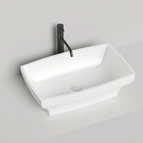 Раковина Salini GLORIA 04 покраска по RAL полностью 1102104GF 600x380 накладная S-Sense Раковина Salini GLORIA 04 покраска по RAL полностью 1102104GF 600x380 накладная S-Sense