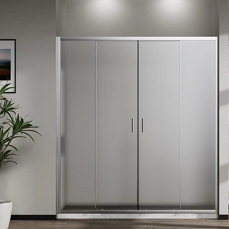 Душевая дверь Vincea City VDS-5CT2170MT 1700, хром, стекло текстурное