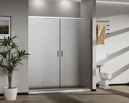 Душевая дверь Vincea City VDS-5CT2170MT 1700, хром, стекло текстурное Душевая дверь Vincea City VDS-5CT2170MT 1700, хром, стекло текстурное