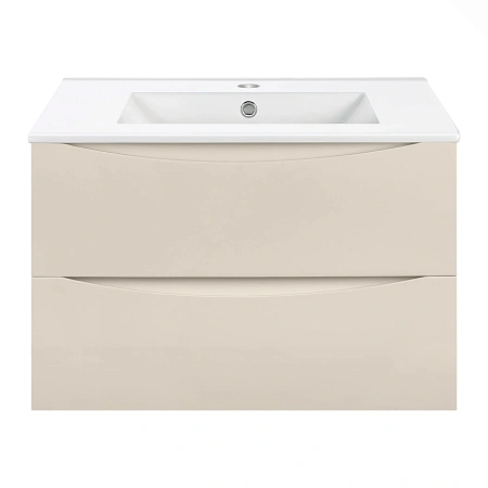 Тумба под раковину Vincea Mia Slim 700 VMC-2MC700S1MBG подвесная, матовый бежевый Тумба под раковину Vincea Mia Slim 700 VMC-2MC700S1MBG подвесная, матовый бежевый
