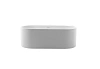 Ванна из искусственного камня CEZARES CZR-METAURO-WALL-170-80-55-SSB 1700x800x550 Solid Surface