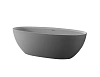 Ванна из искусственного камня CEZARES CZR-LIBERTA-170-76-56-GM-SSB 1700x760x560 Solid Surface