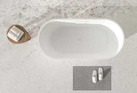 Ванна из искусственного камня CEZARES CZR-COMFORT-170-75-53-SSB-HND 1700x750x530 Solid Surface Ванна из искусственного камня CEZARES CZR-COMFORT-170-75-53-SSB-HND 1700x750x530 Solid Surface