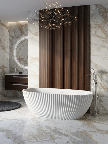 Ванна из искусственного камня CEZARES CZR-BELLAGIO-170-80-56-SSB 1700x800x560 Solid Surface Ванна из искусственного камня CEZARES CZR-BELLAGIO-170-80-56-SSB 1700x800x560 Solid Surface