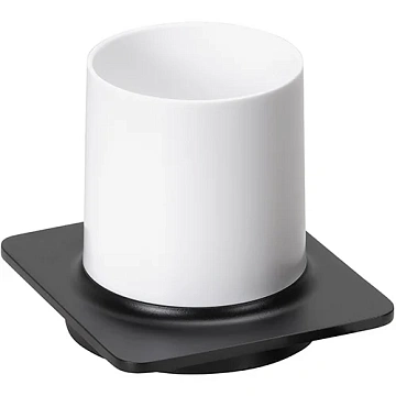 Стакан Bemeta ORGANIC BLACK 167111010 черный матовый