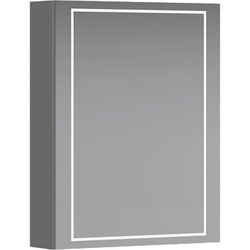 Зеркальный шкаф AQWELLA Simplex SLX0455L с LED подсветкой, сенсором и регулятором подсветки