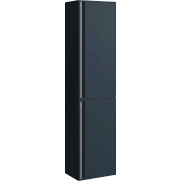 Шкаф-пенал AQWELLA Pure PUR0535GRM подвесной 35 см серый