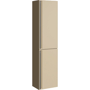 Шкаф-пенал AQWELLA Pure PUR0535KS подвесной 35 см капучино светлый