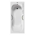 Ванна чугунная Vinsent Veron Aura 150x75x42 VAU1507542H/VH0015BR с бронзовыми ручками Ванна чугунная Vinsent Veron Aura 150x75x42 VAU1507542H/VH0015BR с бронзовыми ручками