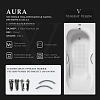 Ванна чугунная Vinsent Veron Aura 170x70x42 VAU1707042H/VH0015GM-AS с ручками оружейная сталь и антискользящим покрытием Ванна чугунная Vinsent Veron Aura 170x70x42 VAU1707042H/VH0015GM-AS с ручками оружейная сталь и антискользящим покрытием
