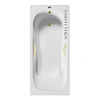 Ванна чугунная Vinsent Veron Aura 170x70x42 VAU1707042H/VH0015MGD с ручками матовое золото Ванна чугунная Vinsent Veron Aura 170x70x42 VAU1707042H/VH0015MGD с ручками матовое золото