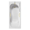 Ванна чугунная Vinsent Veron Aura 170x70x42 VAU1707042H/VH0015MGD-AS с ручками матовое золото и антискользящим покрытием Ванна чугунная Vinsent Veron Aura 170x70x42 VAU1707042H/VH0015MGD-AS с ручками матовое золото и антискользящим покрытием