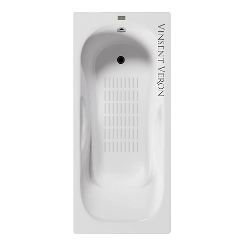 Ванна чугунная Vinsent Veron Aura 170x75x42 VAU1707542-AS с антискользящим покрытием Ванна чугунная Vinsent Veron Aura 170x75x42 VAU1707542-AS с антискользящим покрытием
