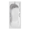 Ванна чугунная Vinsent Veron Aura 170x75x42 VAU1707542H/VH0015GM с ручками оружейная сталь Ванна чугунная Vinsent Veron Aura 170x75x42 VAU1707542H/VH0015GM с ручками оружейная сталь