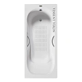 Ванна чугунная Vinsent Veron Aura 170x75x42 VAU1707542H/VH0015GM-AS с ручками оружейная сталь и антискользящим покрытием Ванна чугунная Vinsent Veron Aura 170x75x42 VAU1707542H/VH0015GM-AS с ручками оружейная сталь и антискользящим покрытием