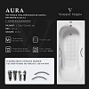 Ванна чугунная Vinsent Veron Aura 170x75x42 VAU1707542H/VH0015GM-AS с ручками оружейная сталь и антискользящим покрытием Ванна чугунная Vinsent Veron Aura 170x75x42 VAU1707542H/VH0015GM-AS с ручками оружейная сталь и антискользящим покрытием