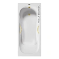 Ванна чугунная Vinsent Veron Aura 170x75x42 VAU1707542H/VH0015MGD с ручками матовое золото Ванна чугунная Vinsent Veron Aura 170x75x42 VAU1707542H/VH0015MGD с ручками матовое золото