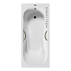 Ванна чугунная Vinsent Veron Aura 180x80x45 VAU1808045H/VH0015BR с бронзовыми ручками Ванна чугунная Vinsent Veron Aura 180x80x45 VAU1808045H/VH0015BR с бронзовыми ручками