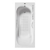 Ванна чугунная Vinsent Veron Aura 180x80x45 VAU1808045H/VH0015NI-AS с ручками цвет никель и антискользящим покрытием Ванна чугунная Vinsent Veron Aura 180x80x45 VAU1808045H/VH0015NI-AS с ручками цвет никель и антискользящим покрытием