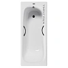 Ванна чугунная Vinsent Veron Concept 140x70x42 VCO1407042H/VH0015BL с черными матовыми ручками Ванна чугунная Vinsent Veron Concept 140x70x42 VCO1407042H/VH0015BL с черными матовыми ручками