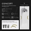Ванна чугунная Vinsent Veron Concept 140x70x42 VCO1407042H/VH0015GD с золотыми ручками Ванна чугунная Vinsent Veron Concept 140x70x42 VCO1407042H/VH0015GD с золотыми ручками
