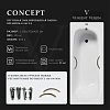 Ванна чугунная Vinsent Veron Concept 150x70x42 VCO1507042H/VH0015BR с бронзовыми ручками Ванна чугунная Vinsent Veron Concept 150x70x42 VCO1507042H/VH0015BR с бронзовыми ручками