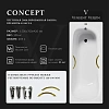 Ванна чугунная Vinsent Veron Concept 150x70x42 VCO1507042H/VH0015GD с золотыми ручками Ванна чугунная Vinsent Veron Concept 150x70x42 VCO1507042H/VH0015GD с золотыми ручками