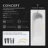 Ванна чугунная Vinsent Veron Concept 150x70x42 VCO1507042H/VH0015MGD-AS с ручками матовое золото и антискользящим покрытием Ванна чугунная Vinsent Veron Concept 150x70x42 VCO1507042H/VH0015MGD-AS с ручками матовое золото и антискользящим покрытием