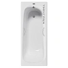 Ванна чугунная Vinsent Veron Concept 150x70x42 VCO1507042H/VH0015NI с ручками цвет никель Ванна чугунная Vinsent Veron Concept 150x70x42 VCO1507042H/VH0015NI с ручками цвет никель