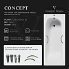 Ванна чугунная Vinsent Veron Concept 160x70x42 VCO1607042H/VH0015BR с бронзовыми ручками Ванна чугунная Vinsent Veron Concept 160x70x42 VCO1607042H/VH0015BR с бронзовыми ручками