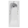 Ванна чугунная Vinsent Veron Concept 165x70x42 VCO1657042H/VH0012BR с бронзовыми ручками Ванна чугунная Vinsent Veron Concept 165x70x42 VCO1657042H/VH0012BR с бронзовыми ручками