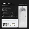 Ванна чугунная Vinsent Veron Concept 170x70x42 VCO1707042H/VH0015BR-AS с бронзовыми ручками и антискользящим покрытием Ванна чугунная Vinsent Veron Concept 170x70x42 VCO1707042H/VH0015BR-AS с бронзовыми ручками и антискользящим покрытием