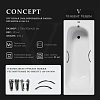 Ванна чугунная Vinsent Veron Concept 170x70x42 VCO1707042H/VH0015CH с хромированными ручками Ванна чугунная Vinsent Veron Concept 170x70x42 VCO1707042H/VH0015CH с хромированными ручками