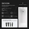 Ванна чугунная Vinsent Veron Devon 170x70x45 VDV1707045 Ванна чугунная Vinsent Veron Devon 170x70x45 VDV1707045