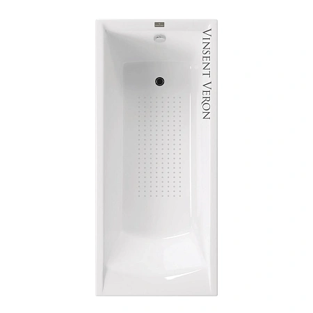 Ванна чугунная Vinsent Veron Devon 170x70x45 VDV1707045-AS с антискользящим покрытием
