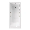 Ванна чугунная Vinsent Veron Devon 170x70x45 VDV1707045H/VH0012BR-AS с бронзовыми ручками и антискользящим покрытием Ванна чугунная Vinsent Veron Devon 170x70x45 VDV1707045H/VH0012BR-AS с бронзовыми ручками и антискользящим покрытием