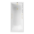 Ванна чугунная Vinsent Veron Devon 170x70x45 VDV1707045H/VH0012MGD с ручками матовое золото Ванна чугунная Vinsent Veron Devon 170x70x45 VDV1707045H/VH0012MGD с ручками матовое золото