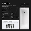 Ванна чугунная Vinsent Veron Devon 175x70x45 VDV1757045 Ванна чугунная Vinsent Veron Devon 175x70x45 VDV1757045