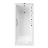 Ванна чугунная Vinsent Veron Devon 180x70x45 VDV1807045H/VH0012GM с ручками оружейная сталь Ванна чугунная Vinsent Veron Devon 180x70x45 VDV1807045H/VH0012GM с ручками оружейная сталь