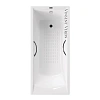 Ванна чугунная Vinsent Veron Devon 180x75x45 VDV1807545H/E60327CH-AS с хромированными ручками и антискользящим покрытием Ванна чугунная Vinsent Veron Devon 180x75x45 VDV1807545H/E60327CH-AS с хромированными ручками и антискользящим покрытием