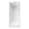 Ванна чугунная Vinsent Veron Devon 180x75x45 VDV1807545H/VH0012MGD с ручками матовое золото Ванна чугунная Vinsent Veron Devon 180x75x45 VDV1807545H/VH0012MGD с ручками матовое золото