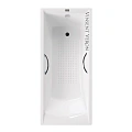 Ванна чугунная Vinsent Veron Devon 190x80x45 VDV1908045H/E60327CH-AS с хромированными ручками и антискользящим покрытием Ванна чугунная Vinsent Veron Devon 190x80x45 VDV1908045H/E60327CH-AS с хромированными ручками и антискользящим покрытием