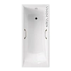 Ванна чугунная Vinsent Veron Devon 190x80x45 VDV1908045H/VH0012BR с бронзовыми ручками Ванна чугунная Vinsent Veron Devon 190x80x45 VDV1908045H/VH0012BR с бронзовыми ручками