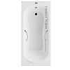 Ванна чугунная Vinsent Veron Haiti 170x80x42 VHT1708042H/VH008CH с хромированными ручками Ванна чугунная Vinsent Veron Haiti 170x80x42 VHT1708042H/VH008CH с хромированными ручками